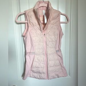 Lululemon Down for It All Vest Pink Mist